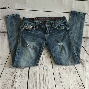 Women's Rock Revival Jeans (Raven Ankle Skinny)